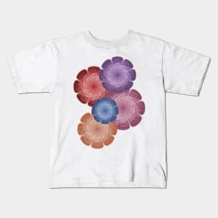 Fractal Corsage Kids T-Shirt